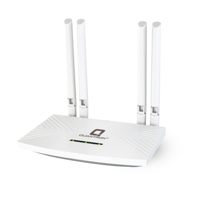 QWR-4G01 Quantron Wireless router 4G Lite 300mbps with 4 External ...